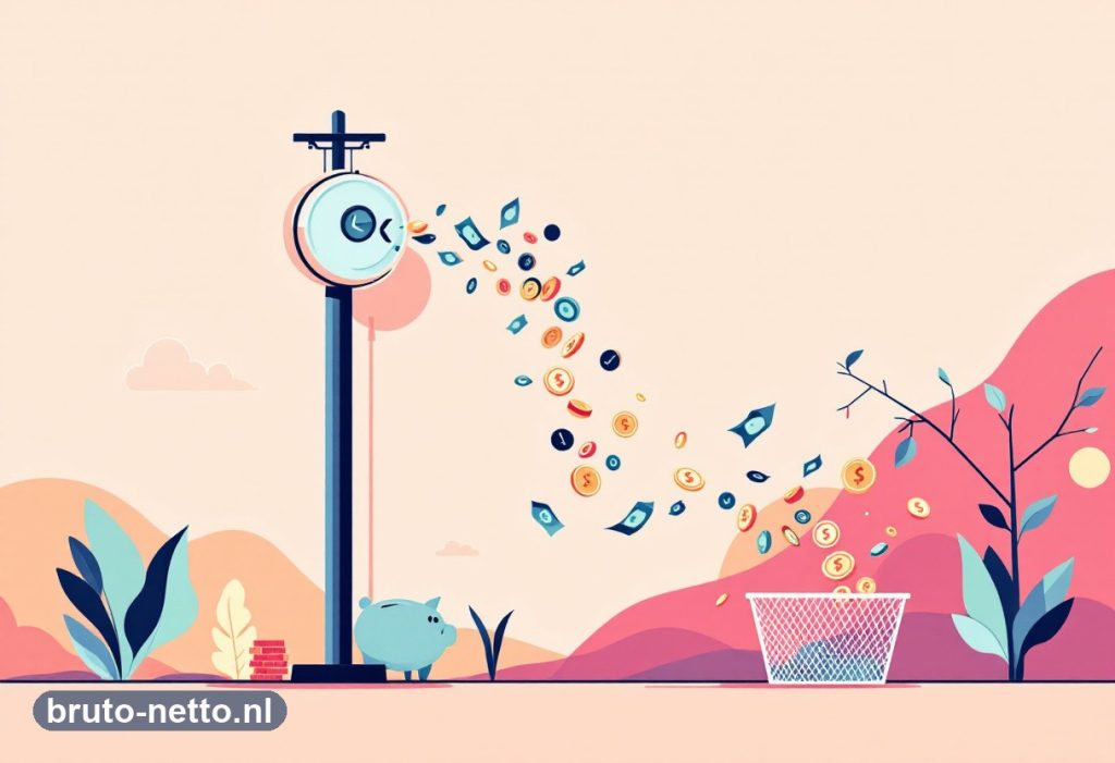 Illustratie bij slim energiecontract is meer overhouden aan het eind van de maand, Bruto-Netto.nl