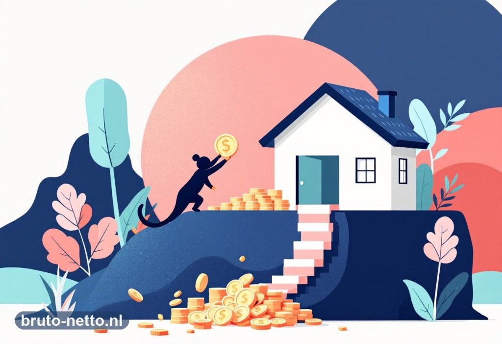 Illustratie bij hoeveel hypotheek kun je krijgen op basis van je salaris?, Bruto-Netto.nl